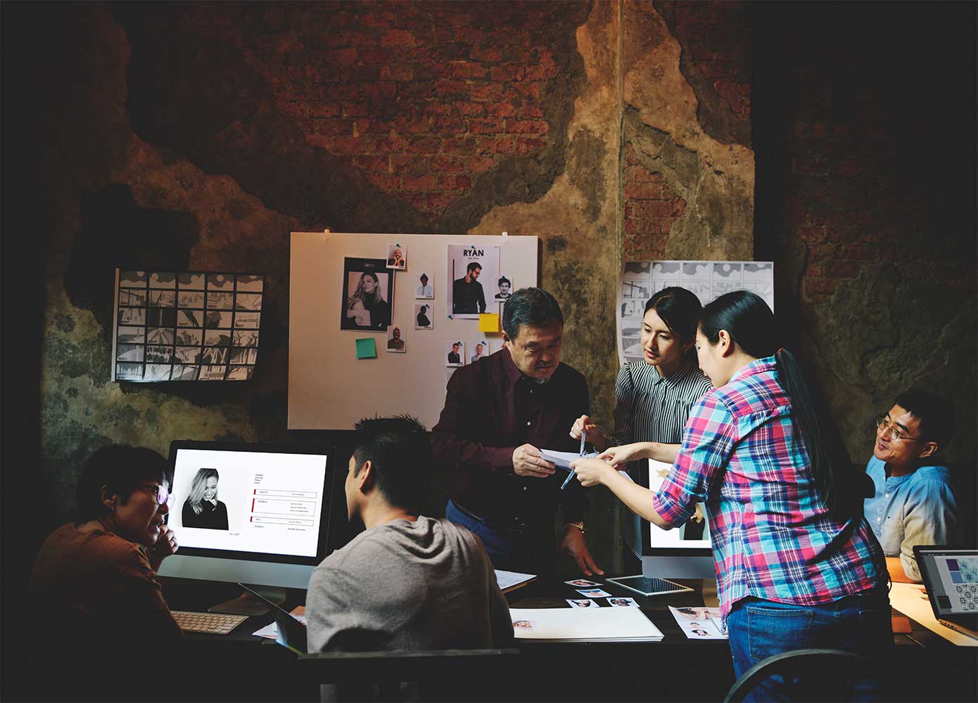 Digital Ingenuity team collaborating on marketing strategies