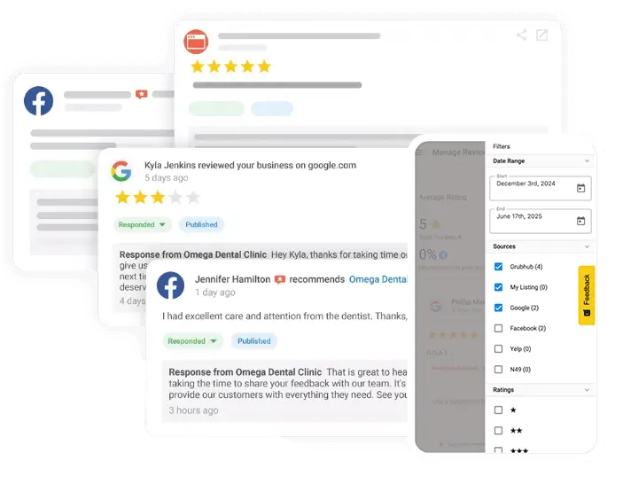 Unleash AI-Powered review management for your clients