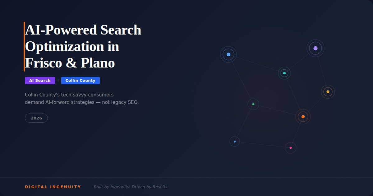 AI SEO for Frisco & Plano Businesses