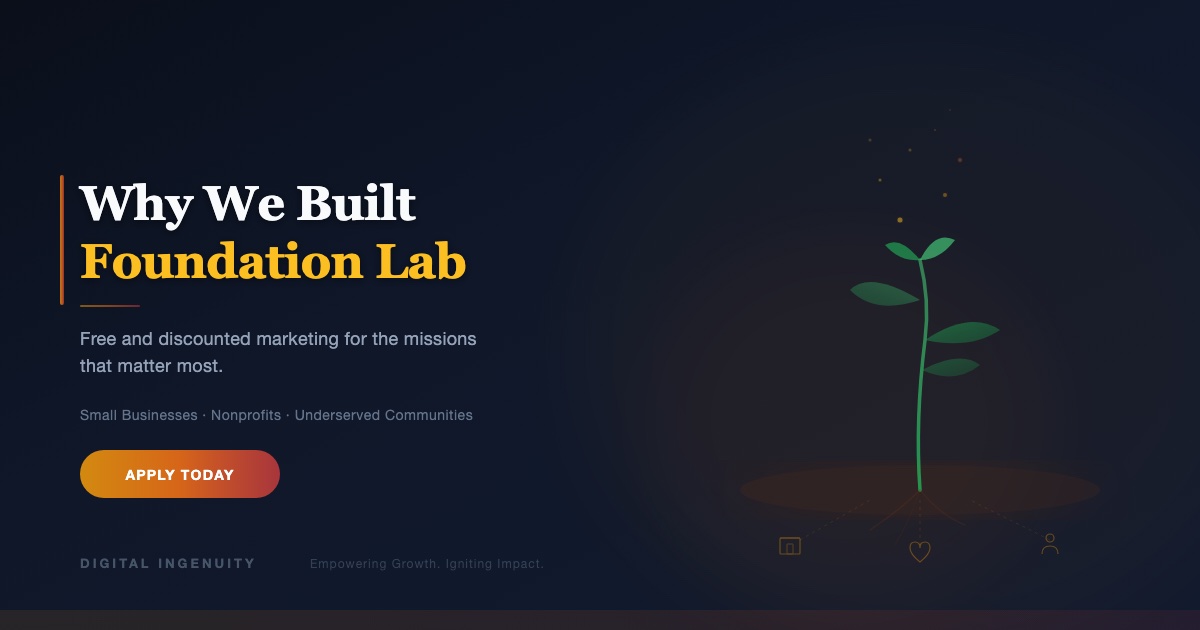 Foundation Lab: Empowering Texas Small Businesses & Nonprofits